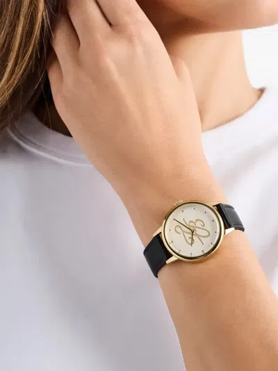 Ted Baker Logo 36mm Watch In Gold