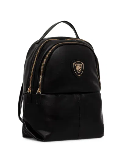 LOGO-PLAQUE BACKPACK