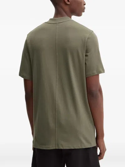 Samsoe & Samsoe 모크 넥 티셔츠 In Green