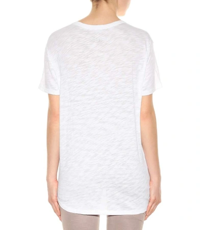 Shop Atm Anthony Thomas Melillo Cotton Jersey T-shirt In White