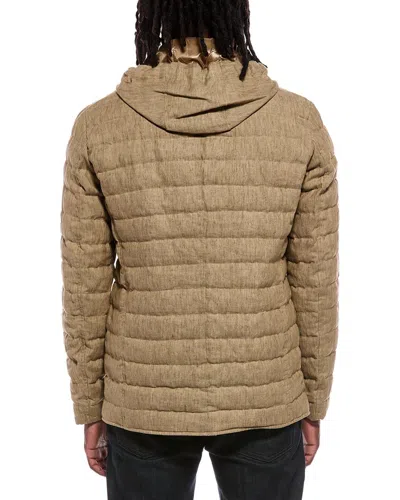 Herno Down Jacket In Brown