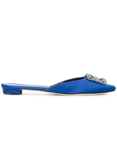 Manolo Blahnik Hangisi Slippers