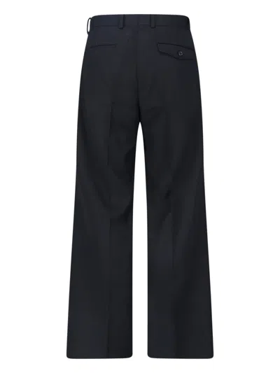Tonywack Wool Blend Pants In Blue