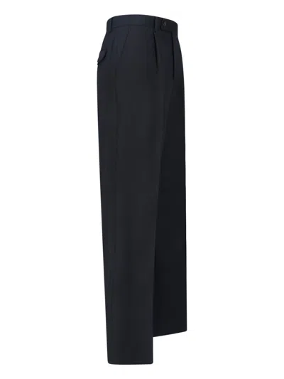 Tonywack Wool Blend Pants In Blue