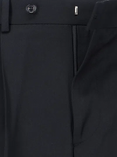 Tonywack Wool Blend Pants In Blue