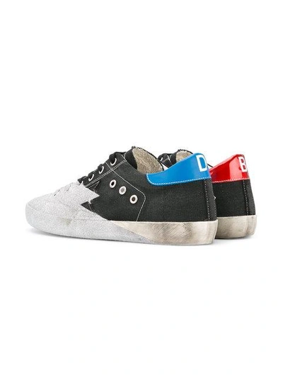 Shop Golden Goose 'superstar' Sneakers In Black