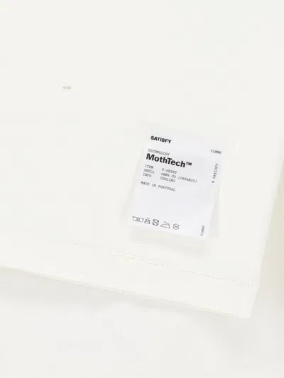 Satisfy T-shirt "mothtech™" In White