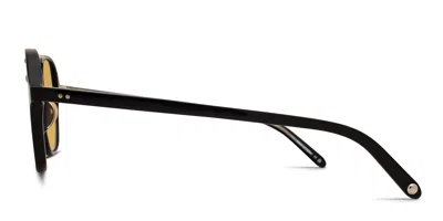 Garrett Leight Doc Sun Black In Black