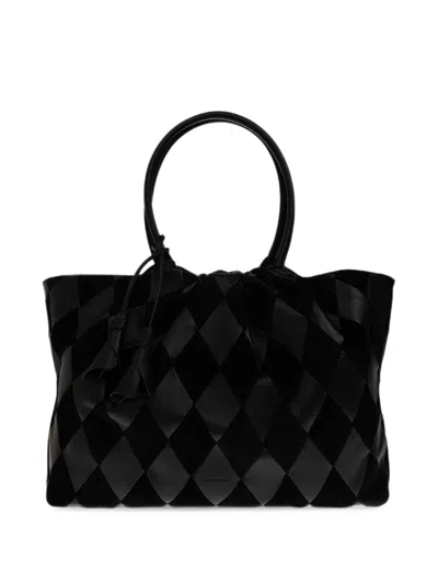 CLOUD 91 HARLEQUIN-PATCHWORK TOTE BAG