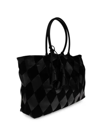 CLOUD 91 HARLEQUIN-PATCHWORK TOTE BAG