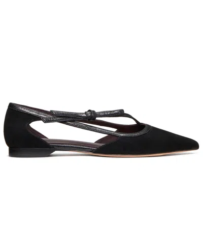 Kate Spade Loop Flat In Black