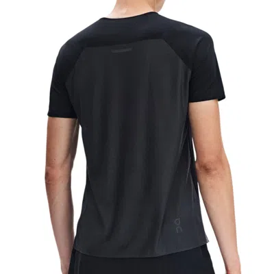 On Performance-t Running T-shirt In Black
