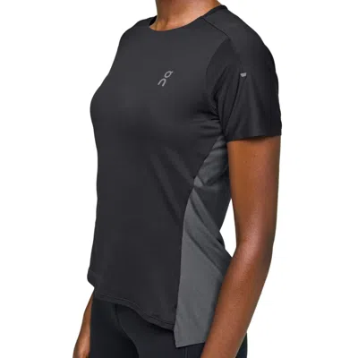 On (wmns)  Running Performance T-shirt 'black Eclipse'