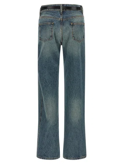 Coperni Belt-loop Jeans In Blue