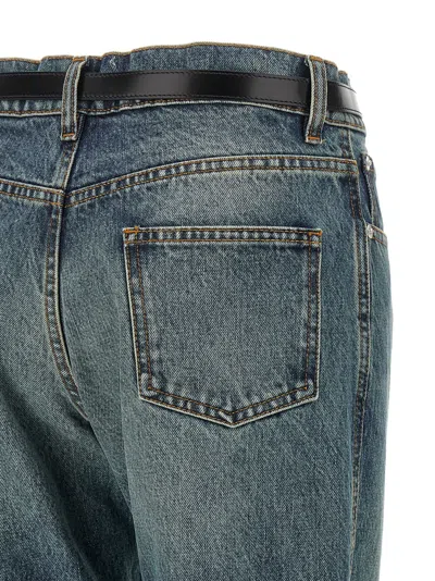 Coperni Belt-loop Jeans In Blue