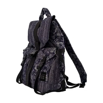 Ganni Re Tech Backpack In Blue