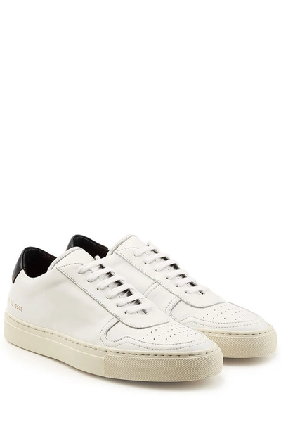 Common Projects Leather Sneakers In White