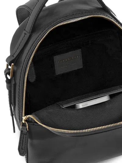 The Bridge Leather Backpack In Black