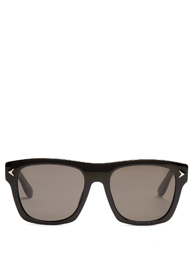 Givenchy Square Acetate Sunglasses, Black In Oxford