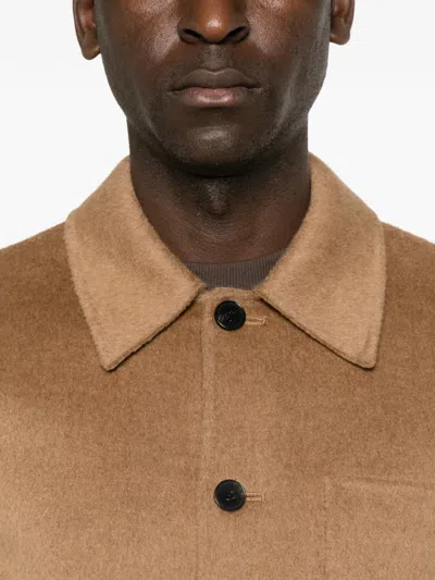 BUTTON-UP PATCH-POCKET JACKET