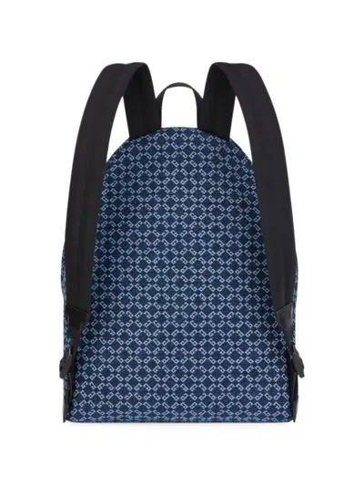 Givenchy Essential U Backpack In Monogram 72 Denim In Blue