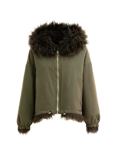 DRAWSTRING-WAIST JACKET