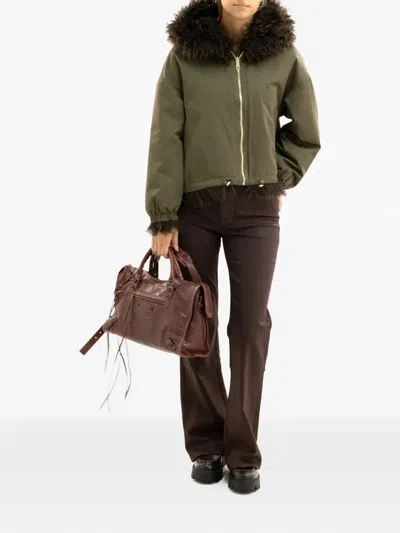 DRAWSTRING-WAIST JACKET