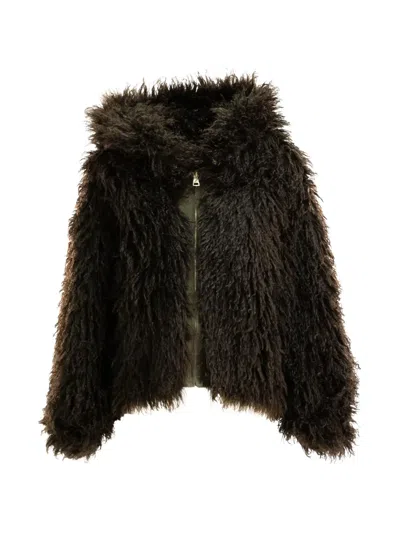 DRAWSTRING-WAIST JACKET