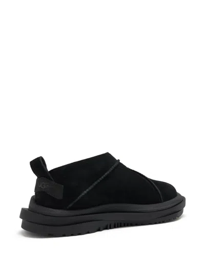 Ugg Mini Classic Micro Distort Sneaker In Black