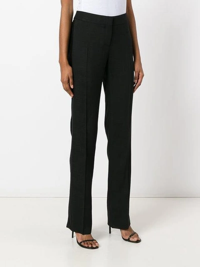 Shop Tom Ford Tailored Trousers In Black