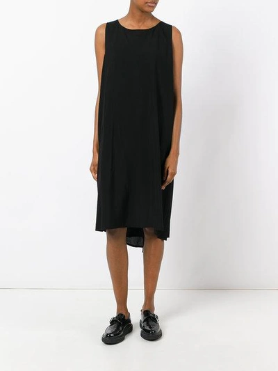 Yohji Yamamoto Black Hard Twist Dress | ModeSens