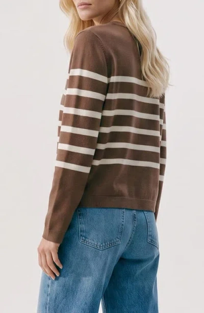 Vero Moda Saba Stripe Sweater In Multi