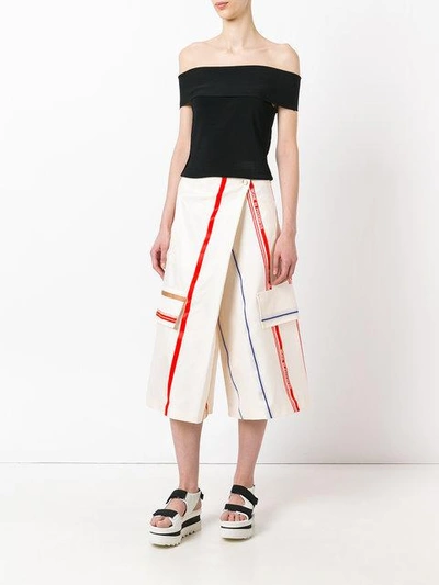 envelope cropped trousers