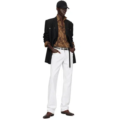 Y/project Black Snap Panel Blazer In Black