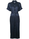 JULIEN DAVID shirt dress,DRYCLEANONLY