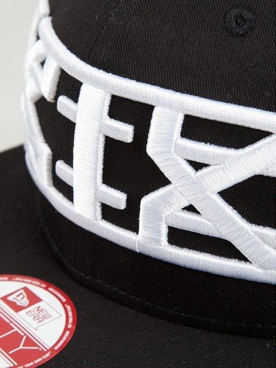 Shop Ktz Embroidered Baseball Cap In Blk