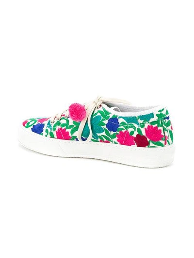 Shop Joshua Sanders Airoa Lace-up Sneakers In Multicolour