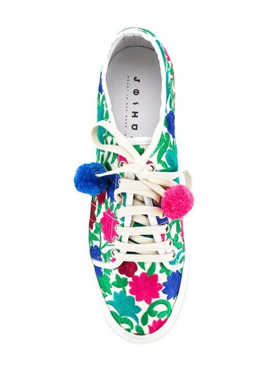 Shop Joshua Sanders Airoa Lace-up Sneakers In Multicolour