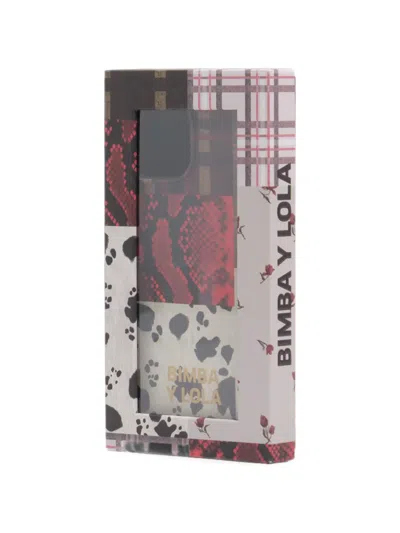 Bimba Y Lola Python Patchwork Iphone 15 Rigid Case In Multi