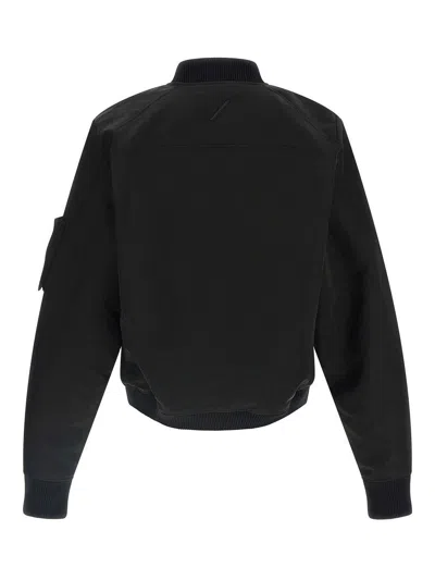 Thom Krom Zip-up Bomber Jacket In Black