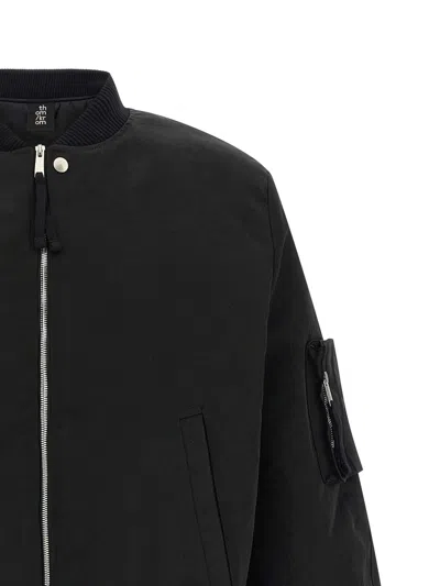 Thom Krom Zip-up Bomber Jacket In Black