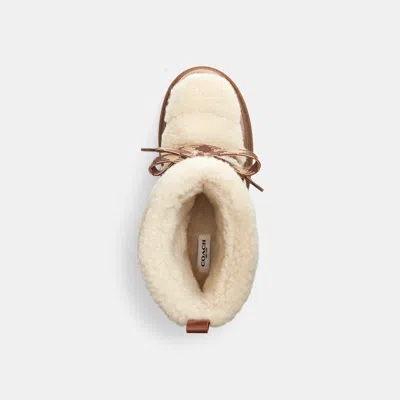 Coach Outlet Winter Boot In Multi