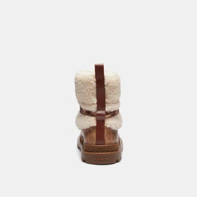 Coach Outlet Winter Boot In Multi