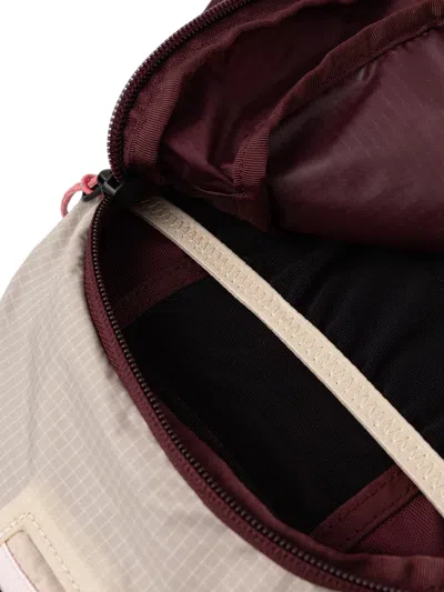 RIPSTOP-TEXTURE LOGO-PRINT BACKPACK