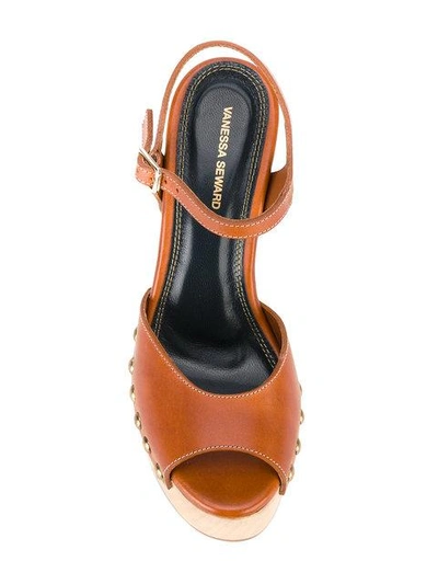 Shop Vanessa Seward Danae Wedge Sandals