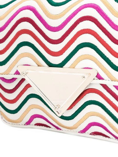 Shop Sara Battaglia Linda Cross-body Bag - White