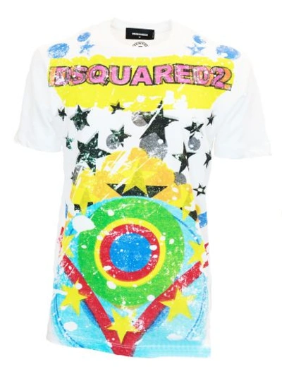 Shop Dsquared2 Tshirt In 100