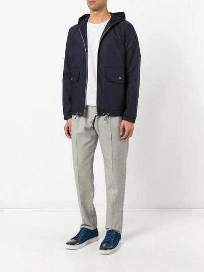 Shop A Kind Of Guise Zipped Hooded Jacket