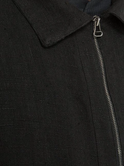 Shop L'eclaireur Indianapolis Zip Shirt Jacket In Black