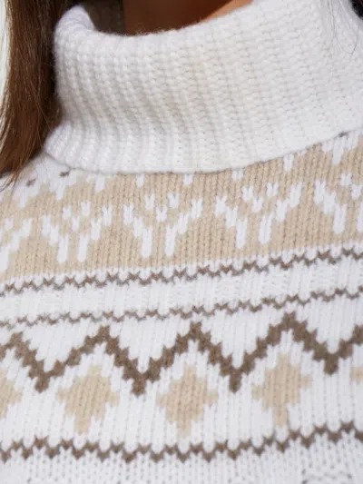 Bogner Lorely Cable-knit Sweater In White